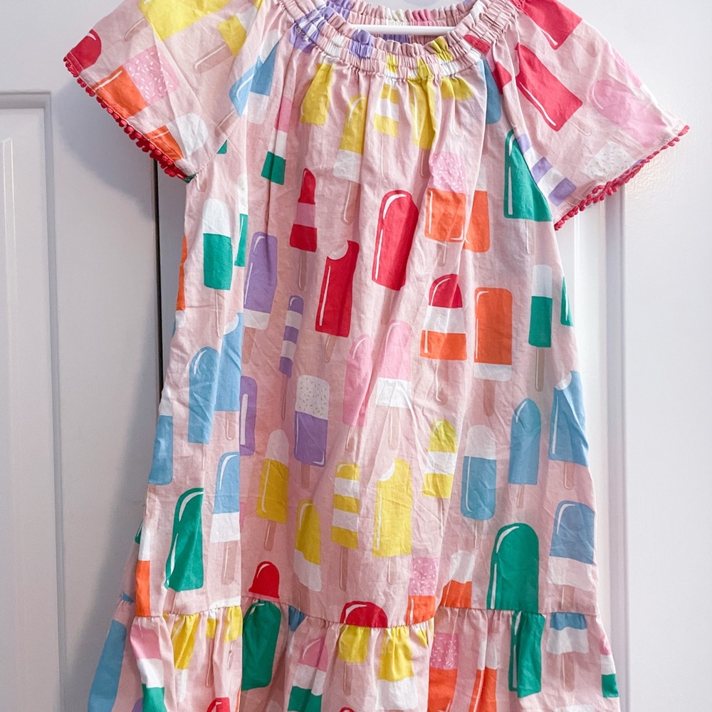 Mini Boden Popsicle Dress, size 6-7 years